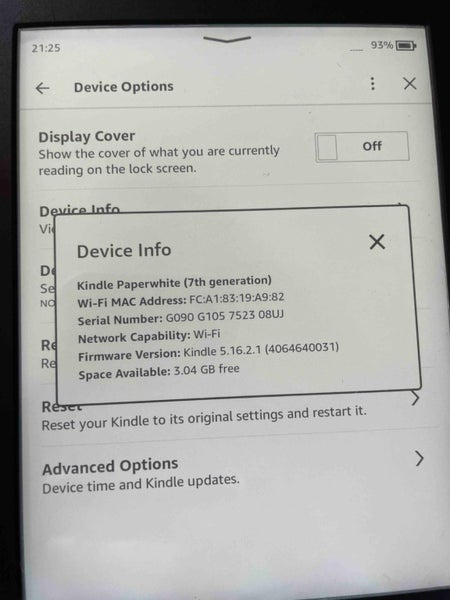 Kindle 7th e-reader with case Carousel 1