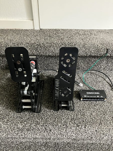 Sims on pro black sim racing pedals Carousel 1