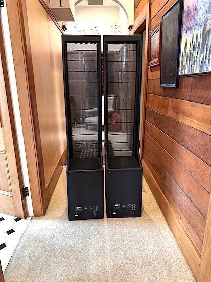 MARTIN LOGAN SL3 electrostatic loudspeakers.63003977991681111