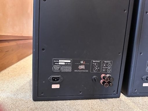 MARTIN LOGAN SL3 electrostatic loudspeakers.63003977991681112