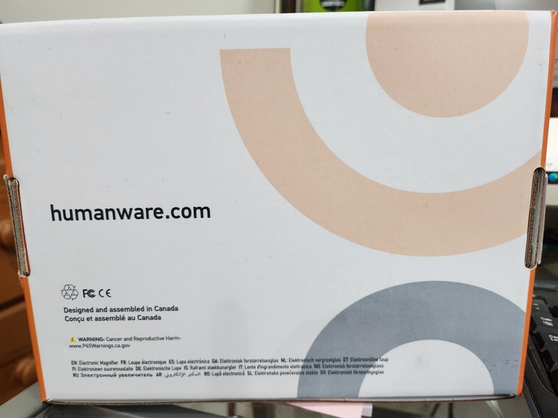 'Humanware' explore 8 Portable Electronic Low Vision Reading Aid Carousel 5