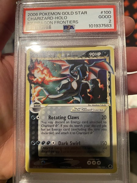 Pokémon - Charizard Gold Star - PSA 2 Carousel 1