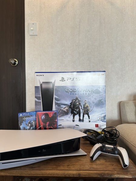 Playstation 5 Disc Edition with Controller and 2x Games Carousel 2