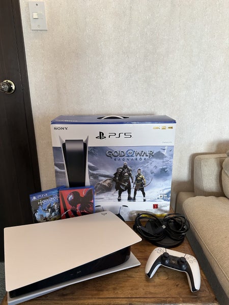 Playstation 5 Disc Edition with Controller and 2x Games Carousel 1
