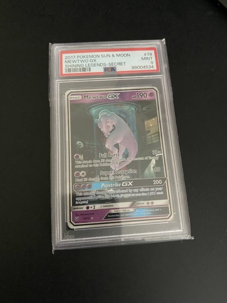 Mewtwo GX - Shining legends - PSA 9 Carousel 1