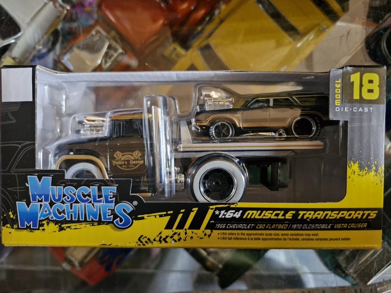 7x TRUCKS & CARS MUSCLE MACHINES Carousel 1
