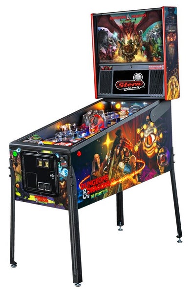 Dungeons and Dragons Pro Pinball Machine-Brand New Ex Auckland from Stern Carousel 2