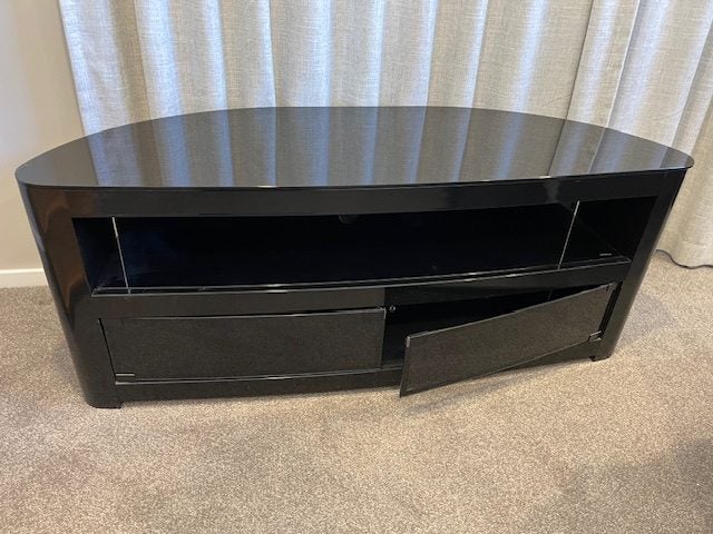 Glass topped TV Cabinet Carousel 1