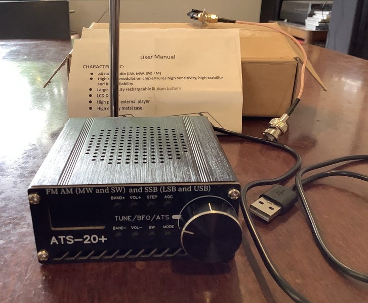 ATS20 Plus DSP AM FM SW Radio Carousel 1