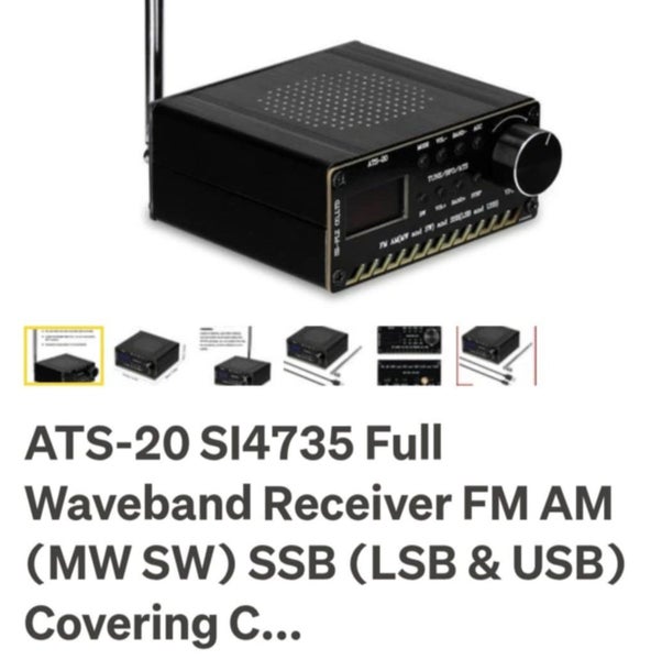ATS20 Plus DSP AM FM SW Radio Carousel 3