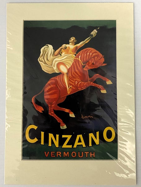 Four colourful prints of European drink posters suitable for framing Carousel 1