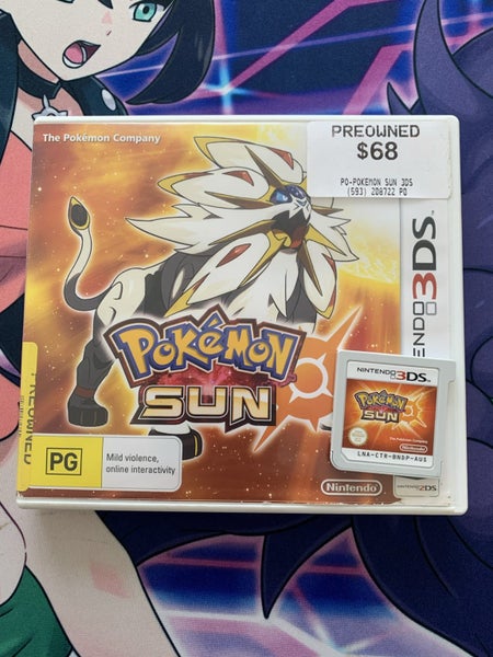 Nintendo 3ds- Pokémon Sun Carousel 1