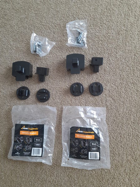 Peak Balustrade - universal Bracket X 2 Carousel 1