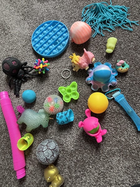Fidget toys bulk listing ! Mochis needoh popits squishy toys and more! Carousel 1