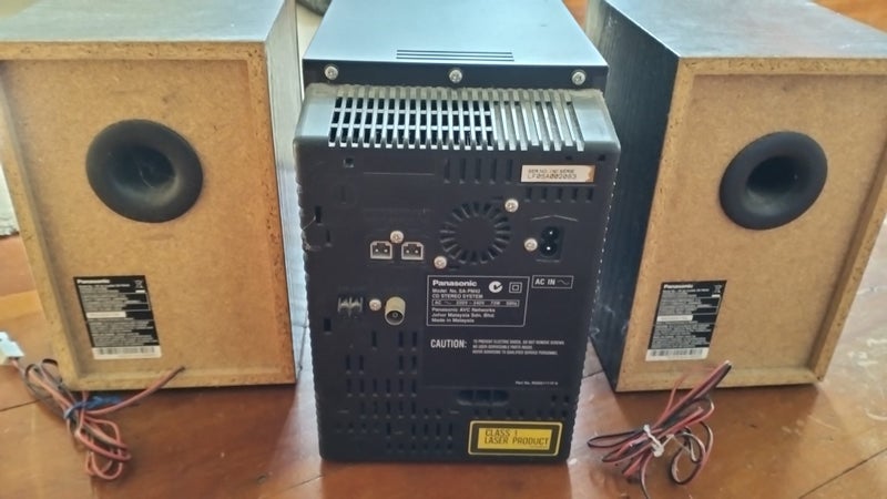 Panasonic mini system (not working) Carousel 2
