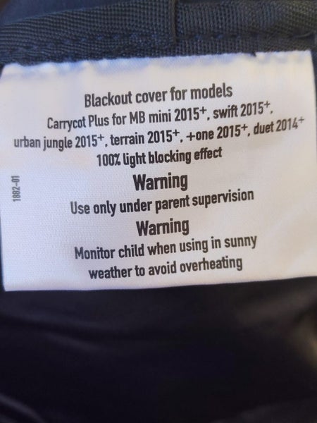 Mountain Buggy Swift Carrycot+ sun cover set Carousel 2