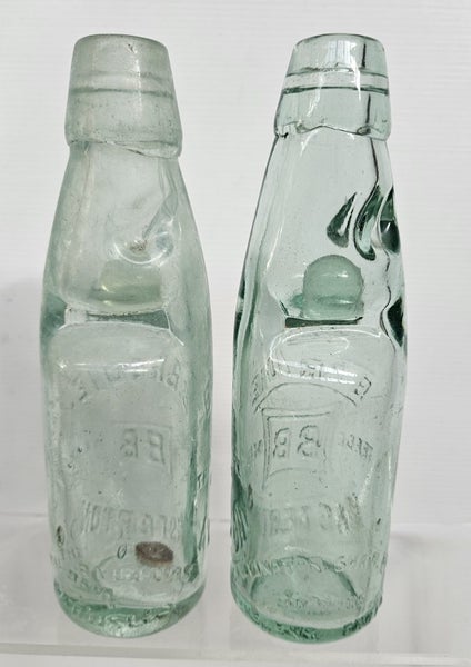 2 x B Brodie Masterton codd marble bottles Carousel 2