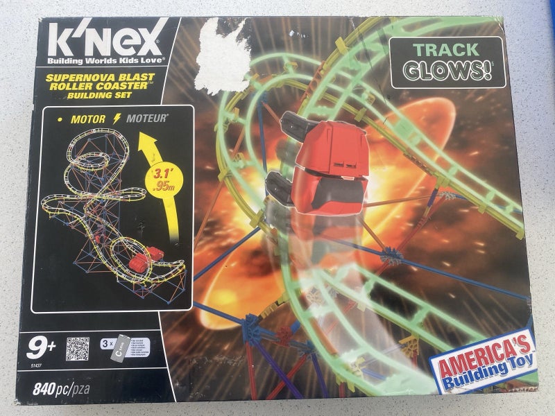 KNEX Rollercoaster Building set Carousel 1