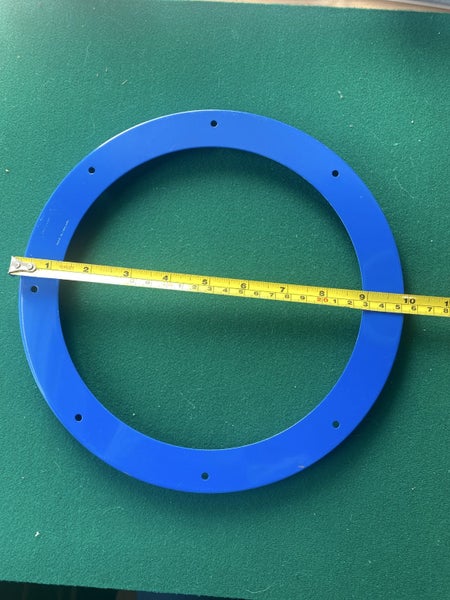 Meccano Large Flanged Ring Blue Carousel 1