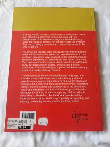 THE NEW ZEALAND EARLY CHILDHOOD LITERACY HANDBOOK - Judy Hamer and Paul Adams Carousel 2
