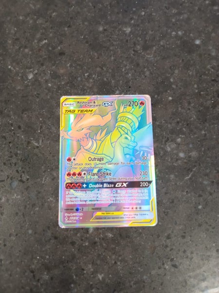 Pokemon card rainbow Reshiram & Charizard Carousel 1
