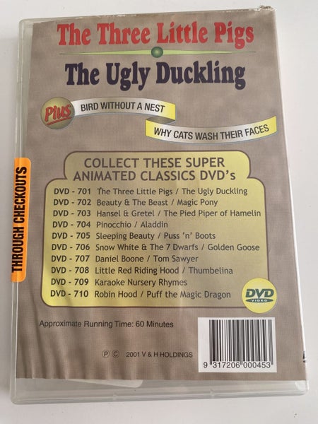 The Three Little Pigs + The Ugly Duckling DVD64498748991491111