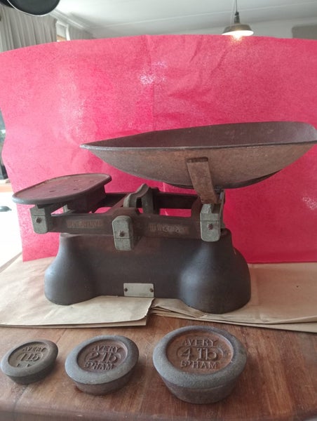 Dog Bone Antique Scales and Weights Carousel 1