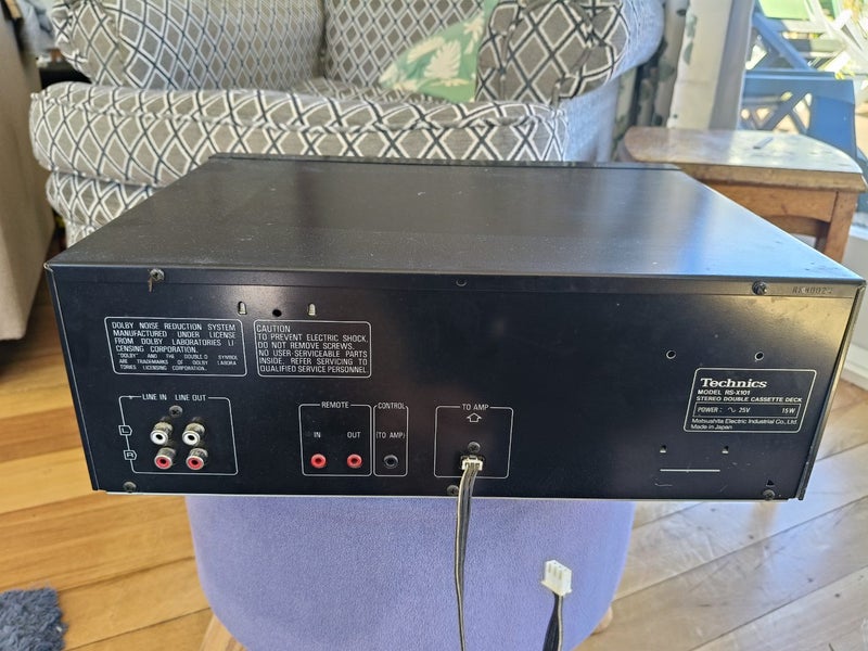 Technics twin tape deck Carousel 2