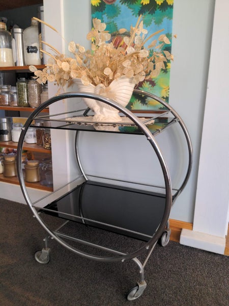 GENUINE ART DECO TEA/DRINKS TROLLEY Carousel 3