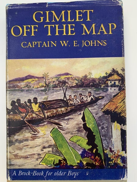 Biggles author- Gimlet Off The Map 1st Edition 1951 Carousel 1