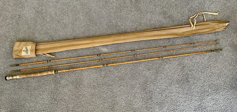 Alcock of England 3 pce Cane Rod Carousel 2