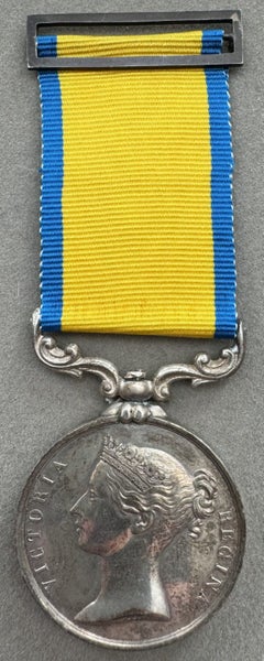 RARE - MAORI WAR MEDAL & BALTIC MEDAL - John Blake - 1846-47 HMS Calliope Carousel 2