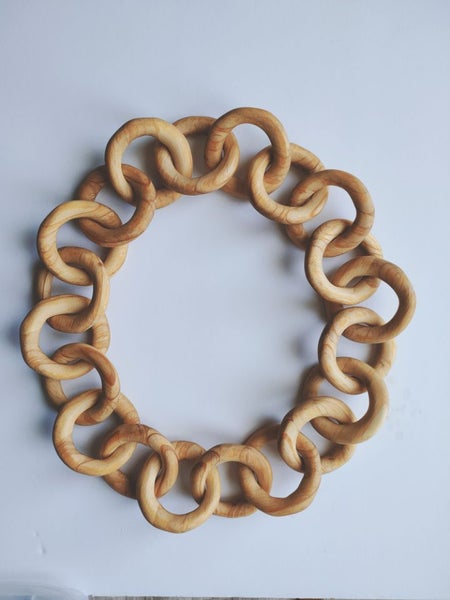 Wooden chain handmade Carousel 1
