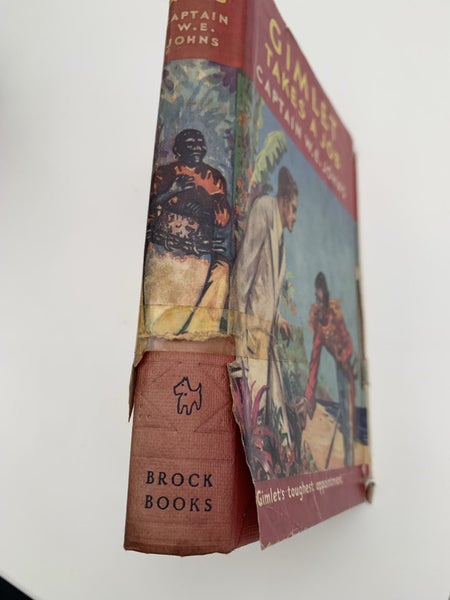 Biggles author - Gimlet Takes A Job 1st edition 1954 Carousel 2