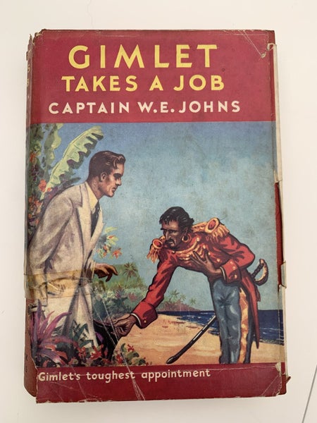 Biggles author - Gimlet Takes A Job 1st edition 1954 Carousel 1
