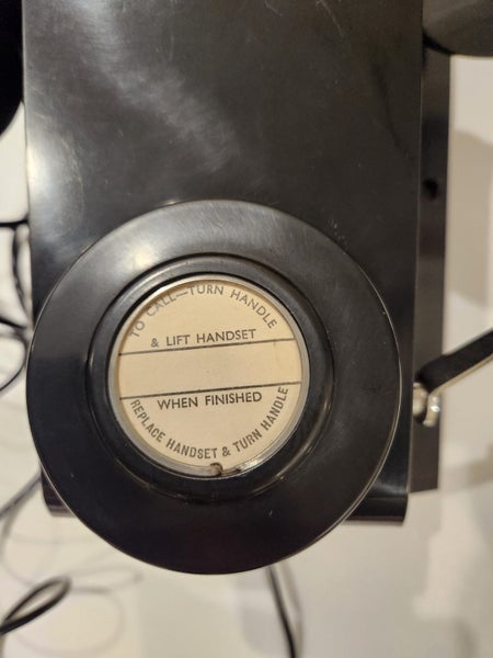 Old 'Seven Sharp' phone wall mounted Carousel 2