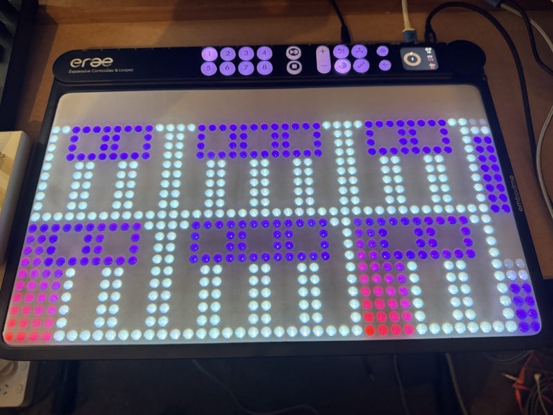 Erae mk2 MPE midi controller Carousel 2