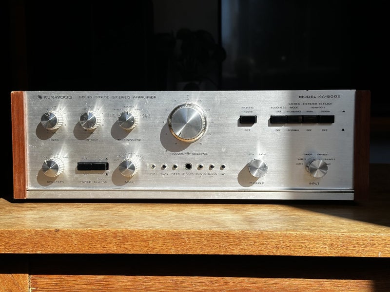 Kenwood KA-5002 Vintage Solid State Stereo Amplifier Carousel 2