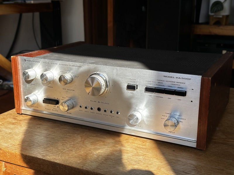 Kenwood KA-5002 Vintage Solid State Stereo Amplifier Carousel 1