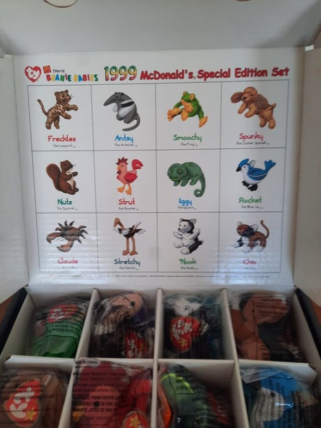 McDonald's 1999 UK teenie beanie babies special edition Carousel 2