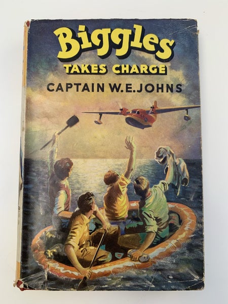 Biggles Takes Charge 1st edition 1956 Carousel 1