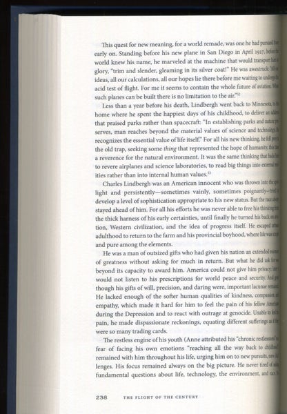 FLIGHT OF THE CENTURY ** CHARLES LINDBERG AND THE RISE OF AMERICAN AVIATION** Carousel 16