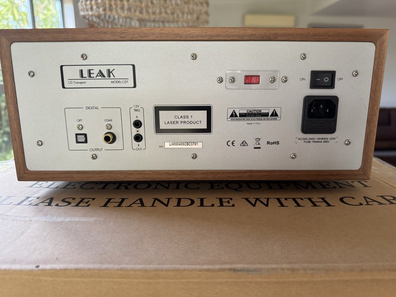 Leak CDT (CD Transport) as-new (RRP $1399) Carousel 2