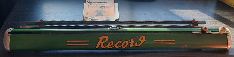 Record Vintage Knitting Machine Carousel 1