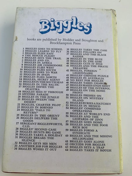 Biggles Takes A Hand 1st edition 1963 Carousel 2