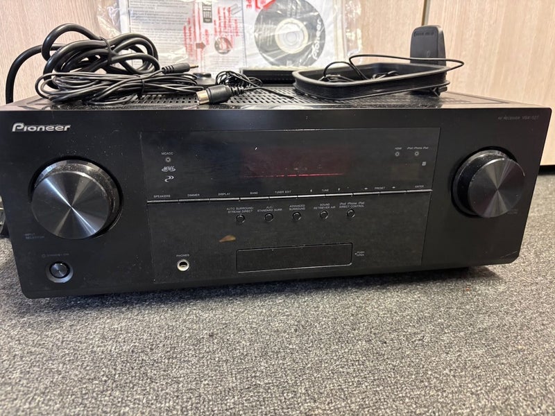 *** $1 RESERVE ***Pioneer AV receiver VSX-527-K Carousel 1