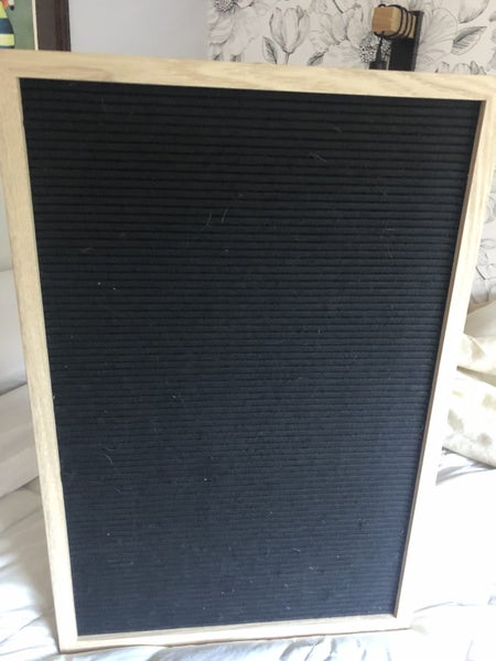 Sturdy wooden Pinboard- Black rivulet Design Carousel 1