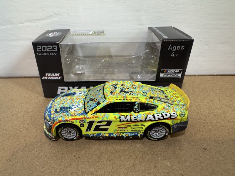2023 Ryan Blaney Menards Phoenix champ win 1:64 NASCAR Carousel 1