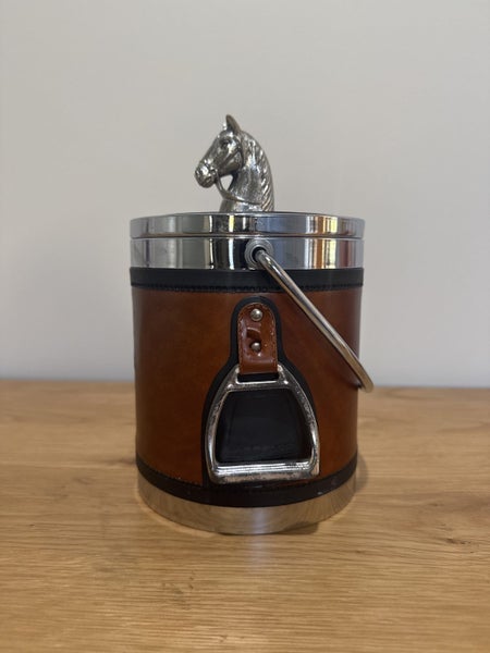 Vintage Ice Bucket - Horse Carousel 1