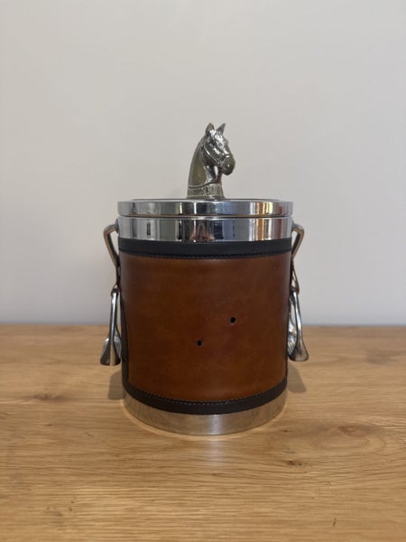 Vintage Ice Bucket - Horse Carousel 2